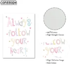 Rainbow Art Prints Unicorn Canvas Painting Pink Wall Poster Nursery Wall Pictures Nordic Posters Baby Girl Room Decoration - Image 5
