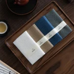 Elegant Chinese Cotton Napkins for Tea Ceremonies & Dining - Image 2