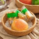 Handwoven Rectangular Rattan Wicker Basket Fruit Tea Snack Bread Picnic Cosmetic Storage Box Kitchen Supplies Household Tools - Image 6