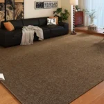 French Retro Living Room Carpet Large Area Brown Rug Coffee Table Study Bedroom Bedside Non-slip Soft Floor Mat Alfombra Ковер - Image 3