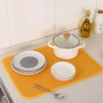 Eco-Friendly Microfiber Dish Drying Mat - Stylish & Absorbent - Image 3