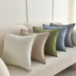 Chenille Throw Pillow Covers with Elegant Luxury Design Square Cushion Case for Office Home Living Room Bed Sofa Cushion Decor - Image 3