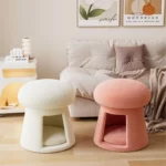 Cat Nest Shoe Changing Stool Low Stool Entrance Foyer Storage Stool Entrance Shoe Wearing Stool Furniture For The Living Room - Image 2