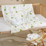 Cotton Baby Bath Towel Boys Girls Towel Blanket For Newborn Baby Bathrobe 4 Layers Gauze Washcloth Infant Swaddle - Image 5