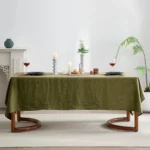 Plain Polyester Simple Tablecloth, Wedding Party, Holiday Table Decoration, Kitchen Tablecloth, Soft Tablecloth - Image 5