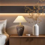 FAIRY Contemporary Ceramic Table Lamp American Retro Creativity Living Room Bedroom Study Villa Hotel Homestay Desk Light