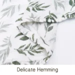 100% Cotton 120*110cm 2 Layers Newborn Baby Bath Towel Wrap Muslin Swaddle Blankets - Image 3