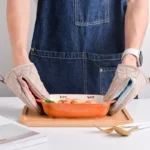 1PCS Fish Shaped Silicone Anti Scald Oven Gloves Kitchen Silicone Gloves Tray Dish Holder Oven Gloves Multi-purpose Gloves - Image 3