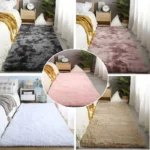 Plush Area Rug Bedroom Carpet Super Soft Foot Bedside Mat Fuzzy Children Carpet Prayer Rugs Living Room Rug Room Decoration - Image 6