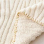 Ultra-Soft Fluffy White Blanket for Cozy Winter Nights - Image 5