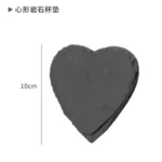 Natural Slate Coasters Anti-scald Insulated Cup Whiskey Mat Tea Cups Glass Mats Table Decorations and Accessories - Image 5