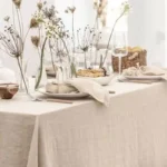 Elegant Pleated Tablecloths for Weddings & Holiday Dining - Image 2