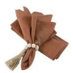 Cotton Linen Thicken Colorful Cloth Napkins,Reusable Fabric Placemat,for Kitchen Dining Hotel Restaurant Serving Table Decor - Image 5
