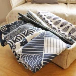 Japanese Style Placemat Cloth Vintage Napkin Cover Cloth Cotton and Linen Tablecloths Photo Background Cloth Fabric Placemat