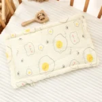 Toddler Pillow with Pillowcase 36*25*2cm Babies Bedding Linen Cotton Bear Baby Birth Pillow Type Four Seasons General Purpose - Image 3