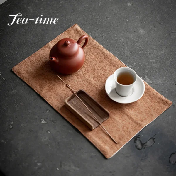 Elegant Cotton Linen Tea Towel for Stylish Tea Ceremonies