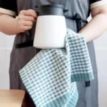 Ultra-Soft 100% Cotton Waffle Dish Cloths - 3 Elegant Colors - Image 2