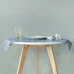 Chic Linen Cotton Kitchen Set: Tablecloth, Towel & Apron - Image 6