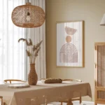 Bohemian Minimalist Canvas Prints for Modern Home Decor - Image 5