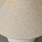 Ceramic Desk Lamp Wabi Sabi Style Mushroom Lamp Retro Bedside Decoration Table Lamp Bedroom Study Decoration Light Fixture - Image 5