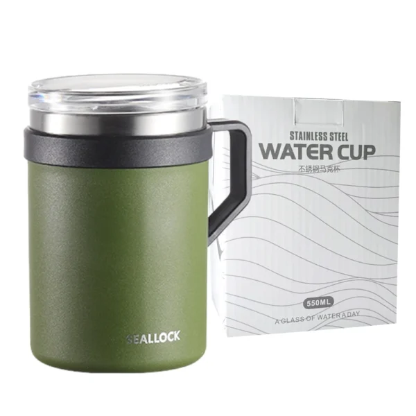 Eco-Friendly 550 ml Stainless Steel Travel Coffee Mug