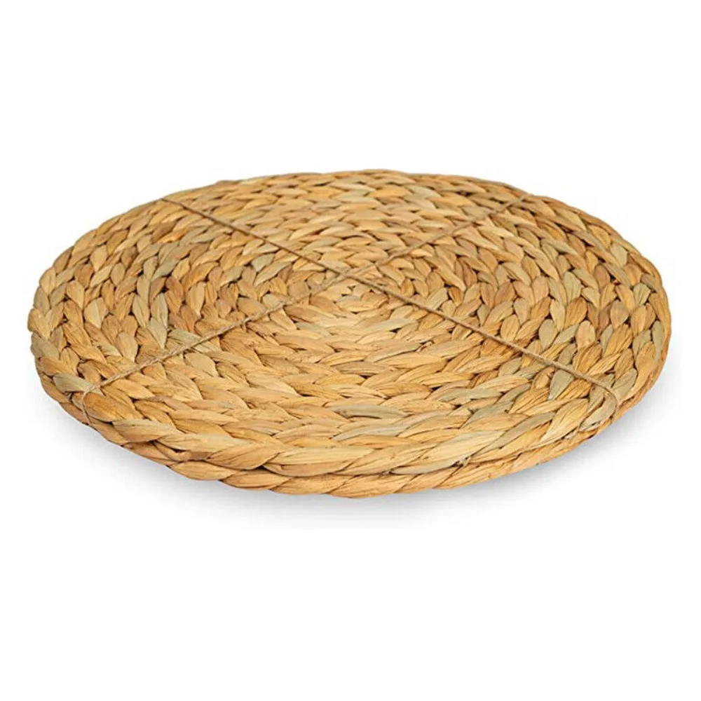 Natual Straw Weave Rattan Round Placemats Cups Mat Dining Table Home Decor Table Decoration Accessories Natual Straw Mats Pads 2 kf Sbb176510e3e444a7b2419c44ff1fb51bG
