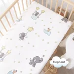 6/9Pcs Elephant Crib Baby Bedding Set Cotton Crib Bumper Baby Cot Sets Newborns juego de cama 120*60/120*70Cm - Image 6