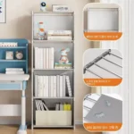 Multi-Layer Bookcase Square Storage Shelf Easy Assembly Bookcase Living Room and Study Bedroom Storage Shelf Simple Bookshelf - Image 5