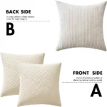 2025 New Spring Decorative Throw Pillow Covers Corduroy Boho Windmill Textured Cushion Cover 45x45CM Pillowcases Home Decor - Image 6