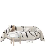 Chic Chenille Sofa Cover: Dual-Sided, Cat-Proof & Non-Slip - Image 6