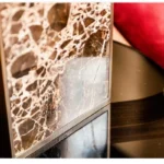 High-end Natural Marble Table Lamps Led Luxury Brown White Stone Desk Lights for Bedside Living Room Decoration Items - Image 5
