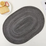 Placemats Set of 4,Heat resistant pad,Place Mat Washable Table Mats for Kitchen Dining Table Mixed Color Non-Slip Place mats - Image 5