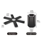 Versatile Black Pot Mat: Foldable Heat Insulator for Kitchen - Image 6