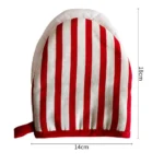 Stylish High-Temp Oven Gloves for Safe Cooking & Baking - Image 6