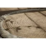 Japanese Style Round Carpets Natural Jute Mats Handmade Rattan Grass With Tassel Rugs Sofa Tea Table Mat Living Room Home Decor - Image 4