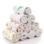 Cotton Baby Bath Towel Boys Girls Towel Blanket For Newborn Baby Bathrobe 4 Layers Gauze Washcloth Infant Swaddle - Image 2