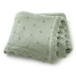 Baby Knitted Blankets Cotton 90*70cm Newborn Boy Girl Swaddle Wrap Best Comfort All Seasons Infant Unisex Stroller Bedding Cover