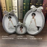 2020 photo frame decoration frame pearl photo frame painting picture frame photo display stand home decorationDiamond Pearl Tilt - Image 4