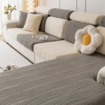 Universal Jacquard Stretch Sofa Cover – Pet-Friendly Comfort