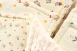 Toddler Pillow with Pillowcase 36*25*2cm Babies Bedding Linen Cotton Bear Baby Birth Pillow Type Four Seasons General Purpose - Image 5