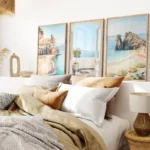 Amalfi Coast Serenity: Vibrant Landscape Wall Art Print - Image 3