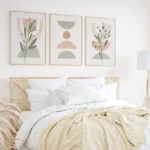 Bohemian Leaf Geometry Canvas Art for Chic Home Decor - Image 4