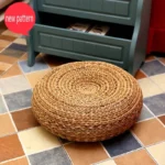 for Furniture Home Living Room Chairs Hallway Pouf Rattan Tea Ceremony Meditation Small Round Stool Balcony Decorative Stool - Image 2