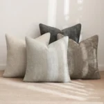 18x18 Inch Chenille Throw Pillow Covers Luxury Soft Cushion Case for Home Couch Bed Living Room Spring Farmhouse Decor - Image 3