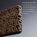 Square Coaster Natural Porous Volcanic Stone Teapot Mat Absorbent Heat-Resistant Drink Coaster for Coffee Tea Home Decor Cup Mat - Image 5