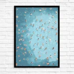 Whimsical Coastal Canvas Art - Cartoon Beach Vibes for Home - Image 4
