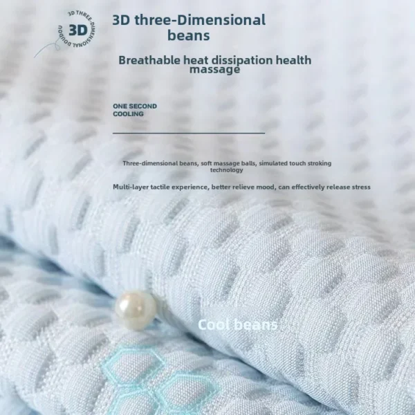 Cooling Blue Ice Silk Sofa Cover - Slip-Resistant Comfort for All Seasons