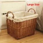 brown-snowflake-linen-large-size