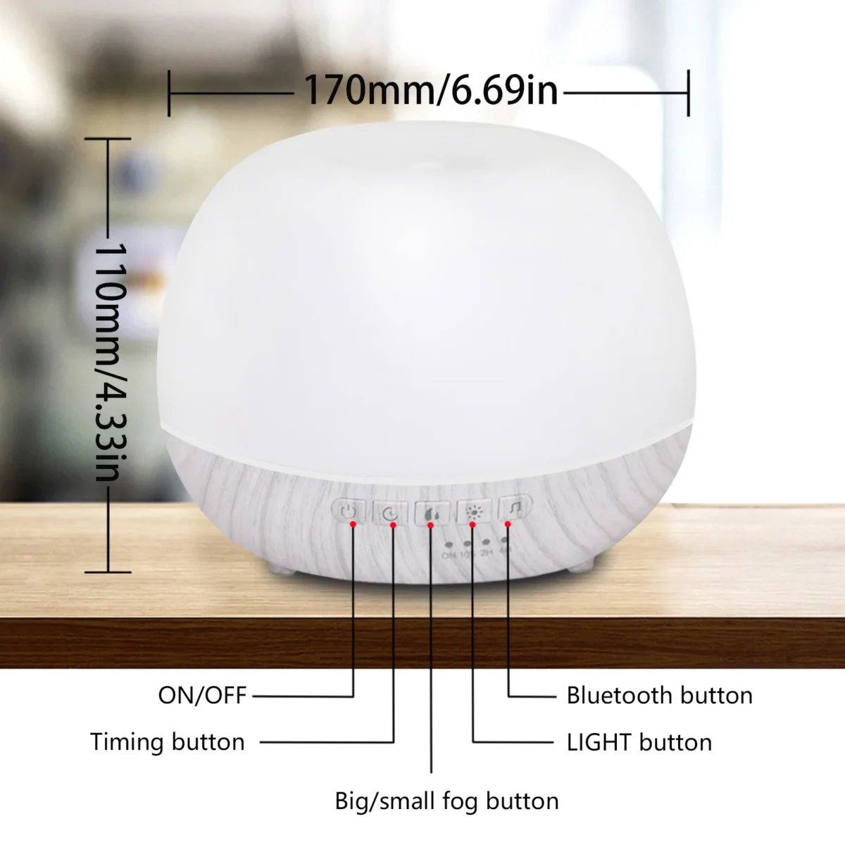 Smart Wi Fi Essential Oil Diffuser | 500 Ml With Alexa &Amp; Led Colors - Image 6