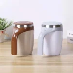 Effortless Magnetic Mixing Cup - Stylish Travel Companion